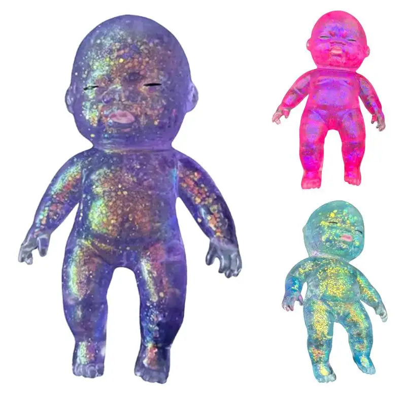 Squishy Personality Shiny Slow Rebound Adorable Baby Toy Softer And Squeezable Toys Children And Adults Stress Relief Toy