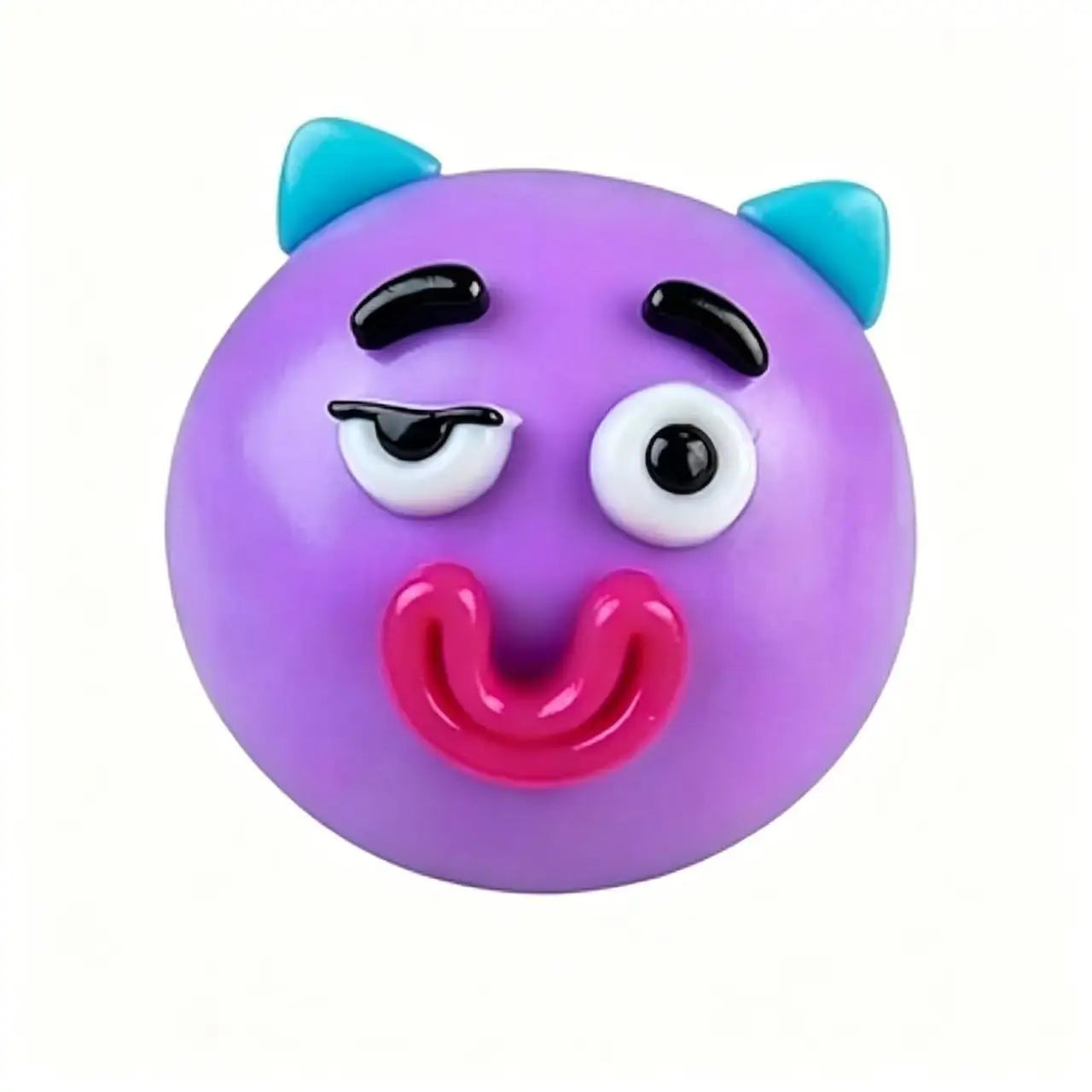 Smushers Squishy Funny Curiosities Dog Face Swap Squishy Toy, Soft Moldable Cute Slow Rise Squeeze Toy, Relaxing Sensory Gift