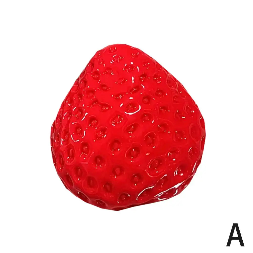 Handmade Strawberry Squishy Series,Squishy Strawberry Fidget Toy for Stress Relief,Fidget Toys for Anxiety&Relaxation