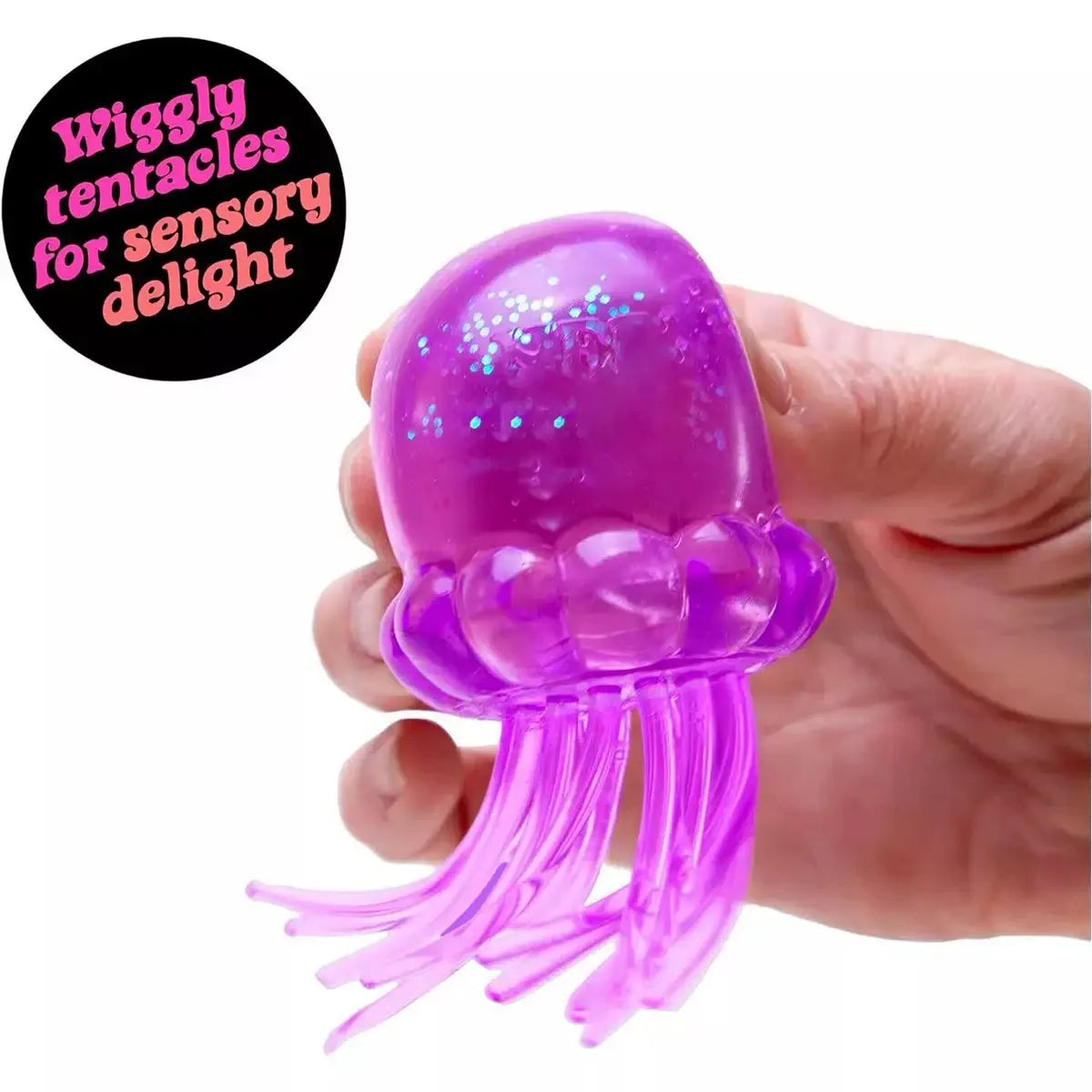 Squishy Jellyfish Sensory Prop - Super Squeezy Stress Relief Prop, Suitable For Adults, Ideal For Easter And Birthday Gift