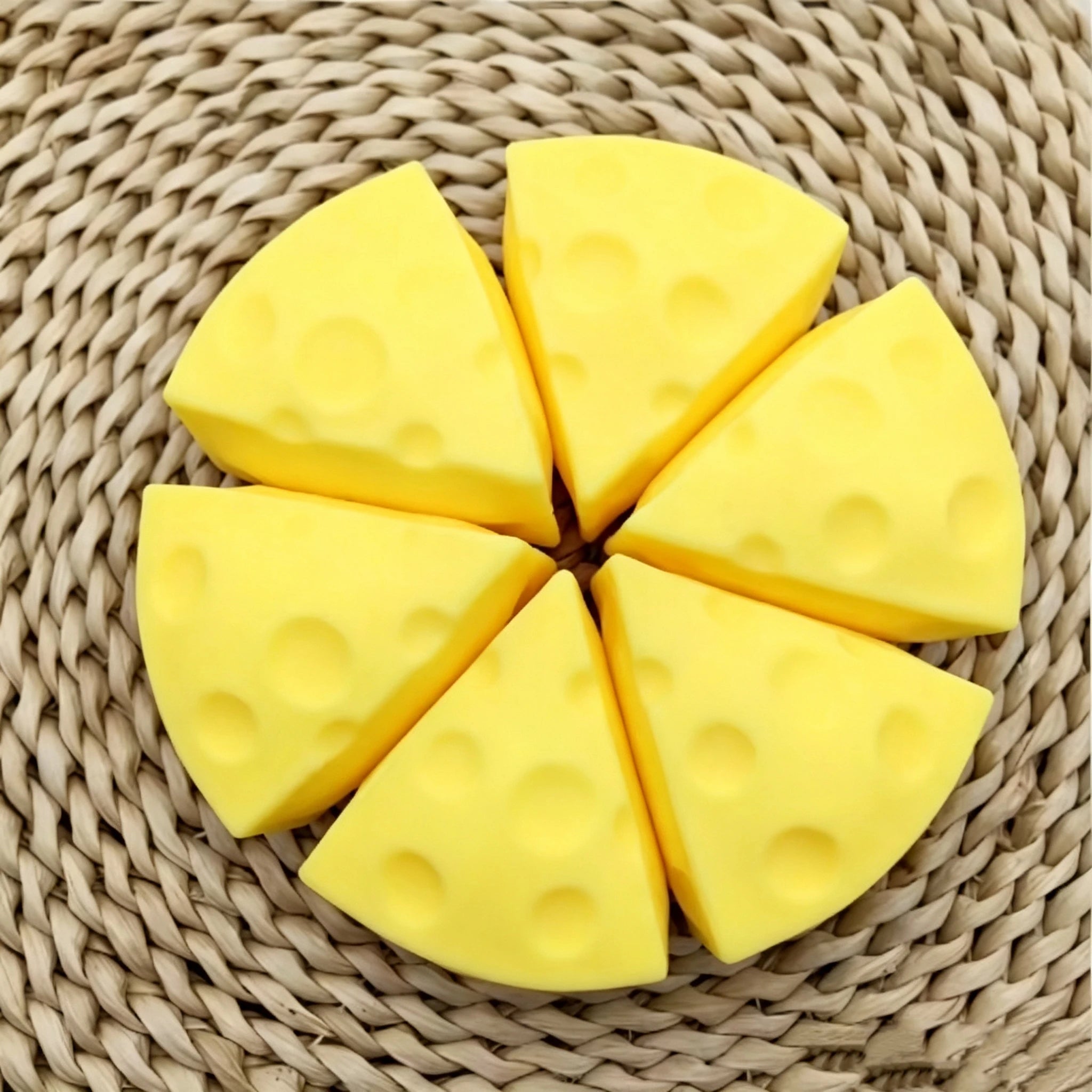 Squishy Honey Cheese Square Fidgets Toys Super Soft Mochi Cheese Squeeze Toy Funny Anti-stress Sensory Toy for Adults Gifts